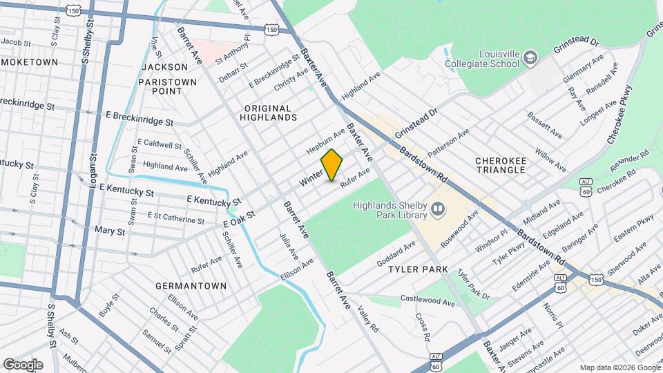 1417 Rufer Ave Mapa y Detalles de la Ubicación