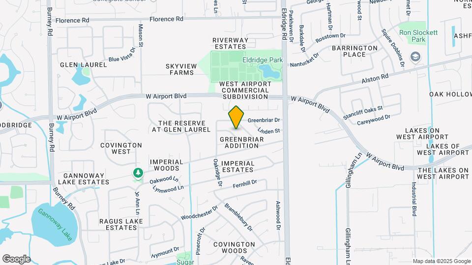 13634 Greenridge Dr Map and Location Details