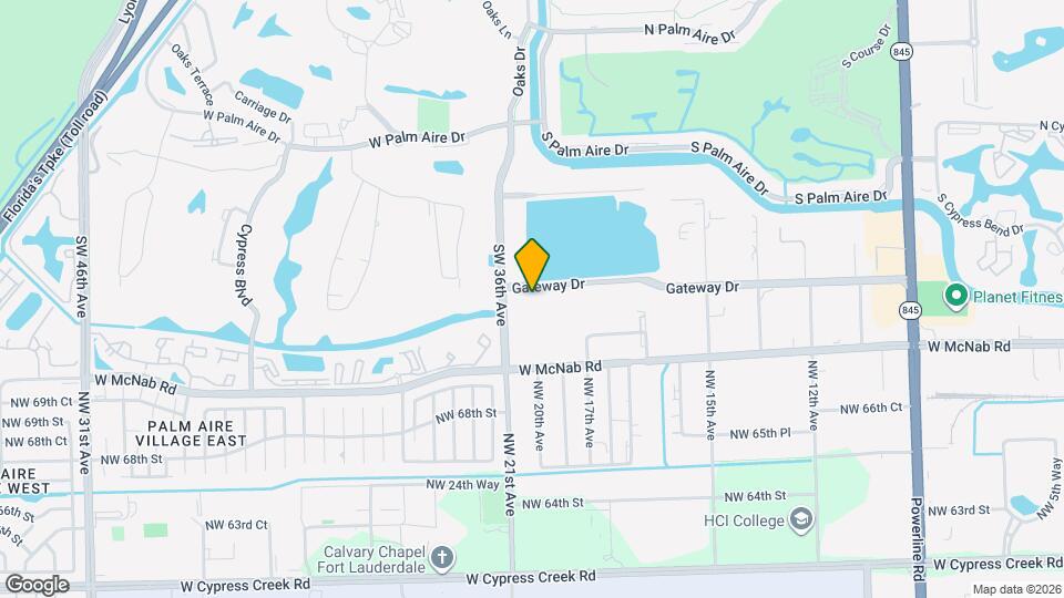 3500 Gateway Dr Map and Location Details