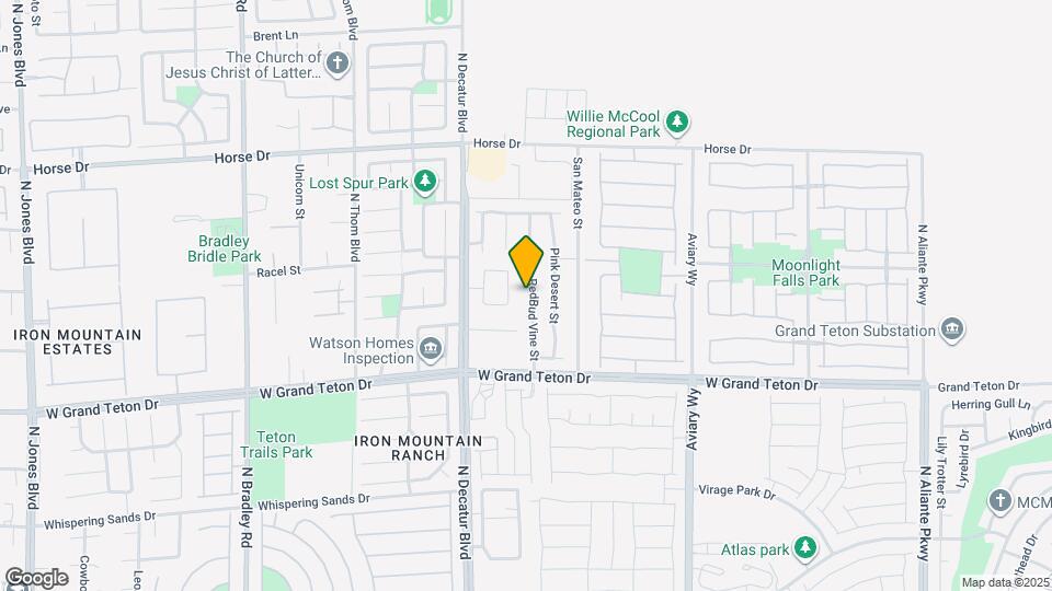 8117 RedBud Vine St Map and Location Details