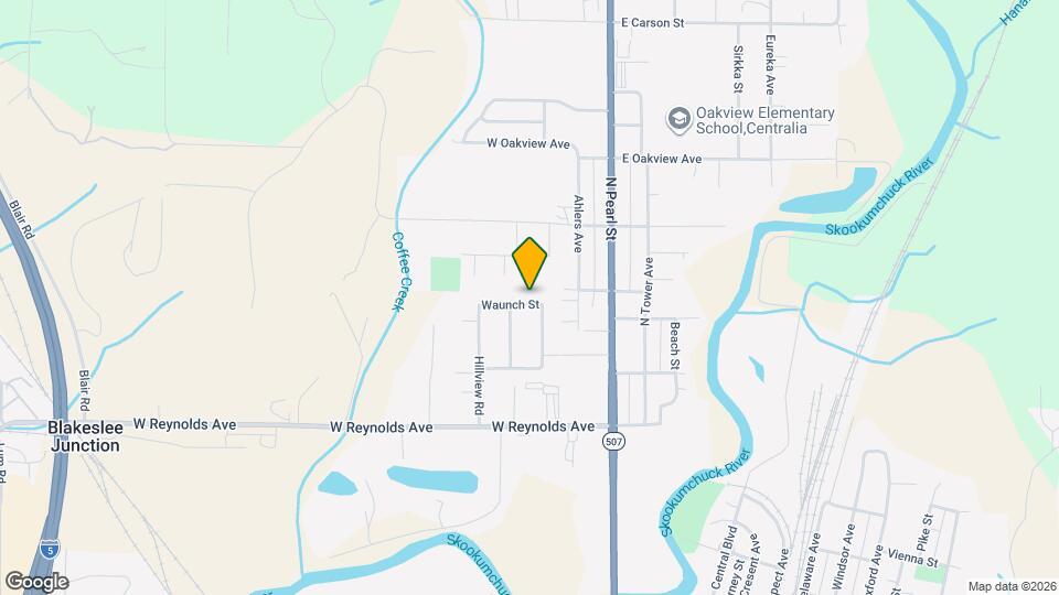 305 Waunch St Map and Location Details