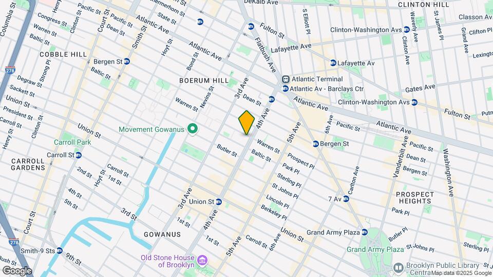 110 Fourth Avenue Mapa y Detalles de la Ubicación