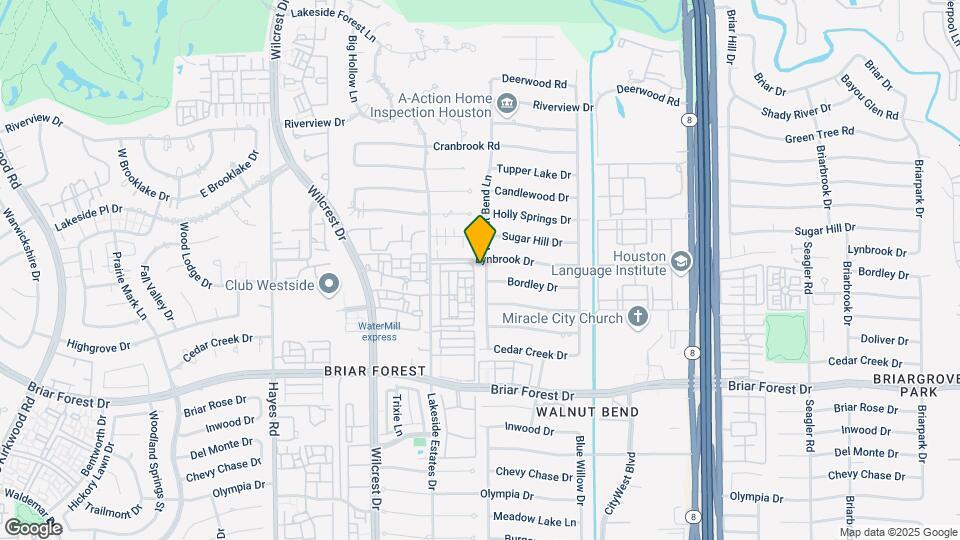 1006 Walnut Bend Ln Map and Location Details