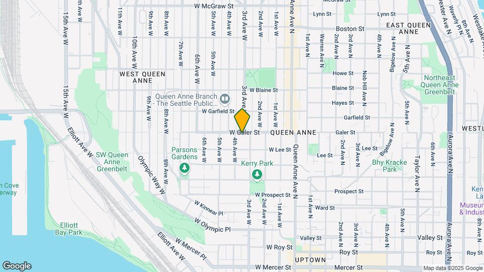 315 W Galer St Map and Location Details