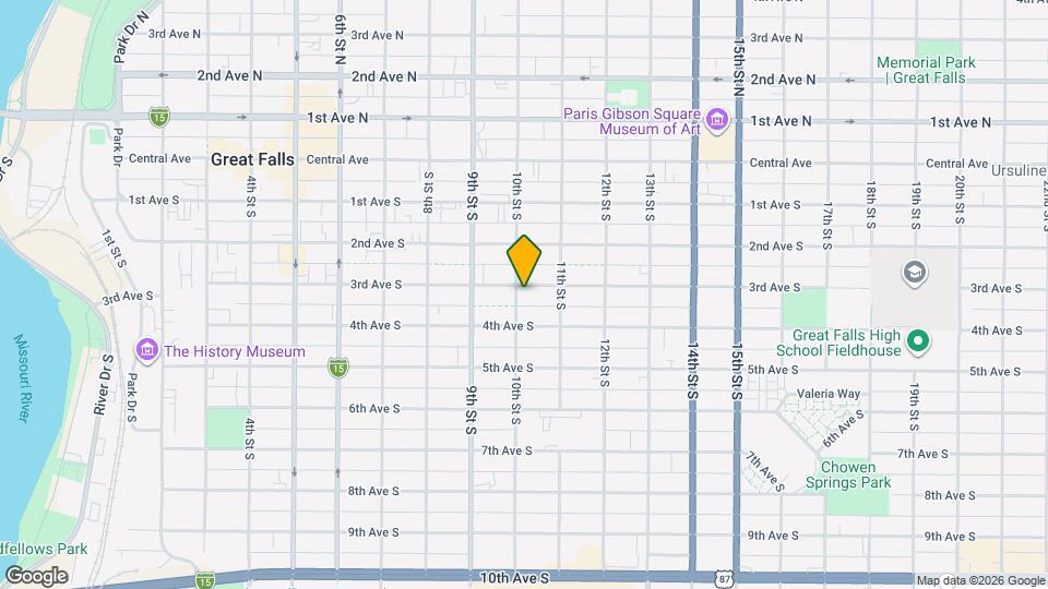 1000 3rd St S Map and Location Details