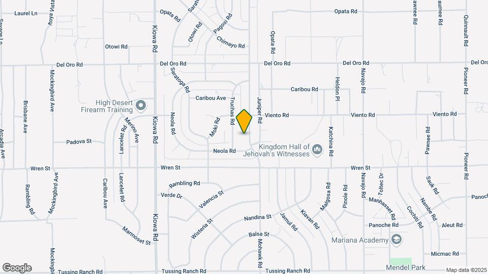 11016 Mohawk Rd Map and Location Details