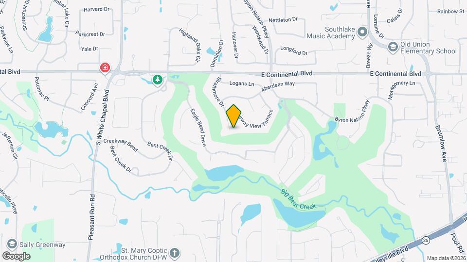 1229 Strathmore Dr Map and Location Details