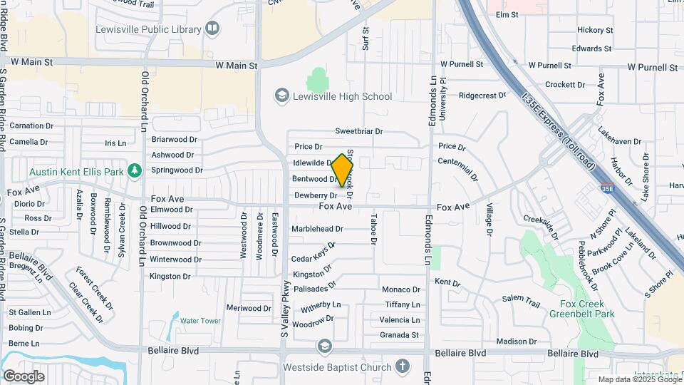 611 Dewberry Dr Map and Location Details