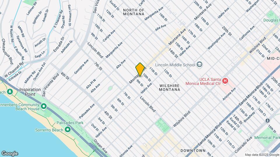 813 9th St Map and Location Details