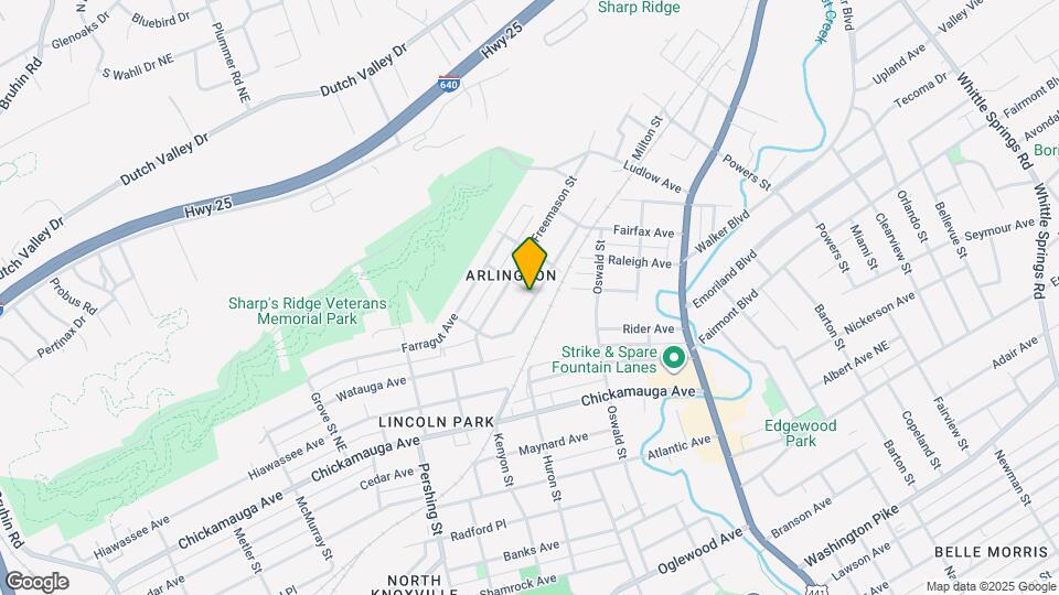 841 Forsythe St Map and Location Details