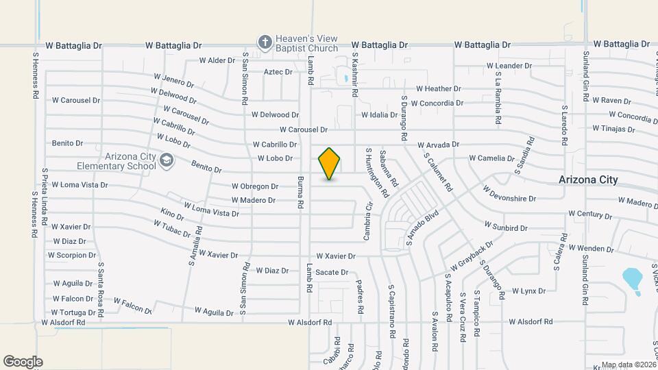 11176 Cambria Cir Map and Location Details