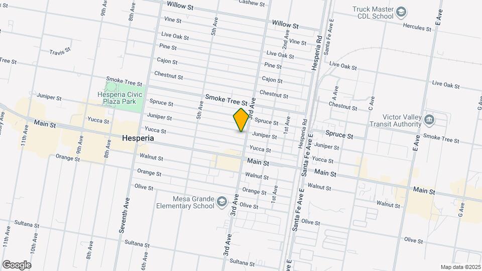 16315 Juniper St Map and Location Details