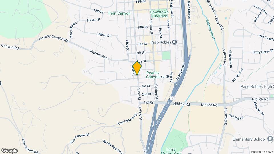 405 Vine St Mapa y Detalles de la Ubicación