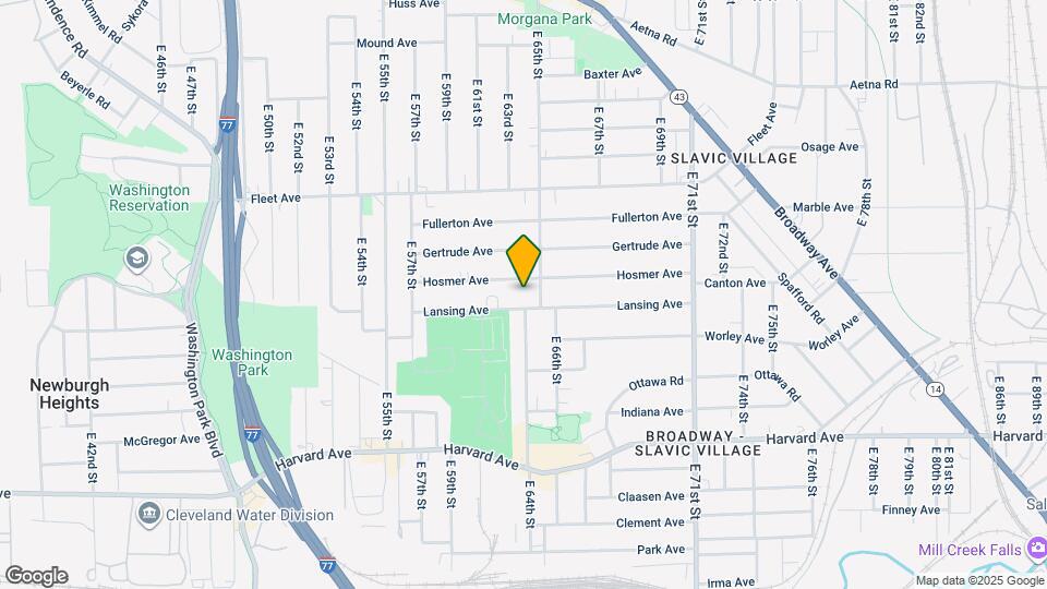 6317 Lansing Ave Map and Location Details