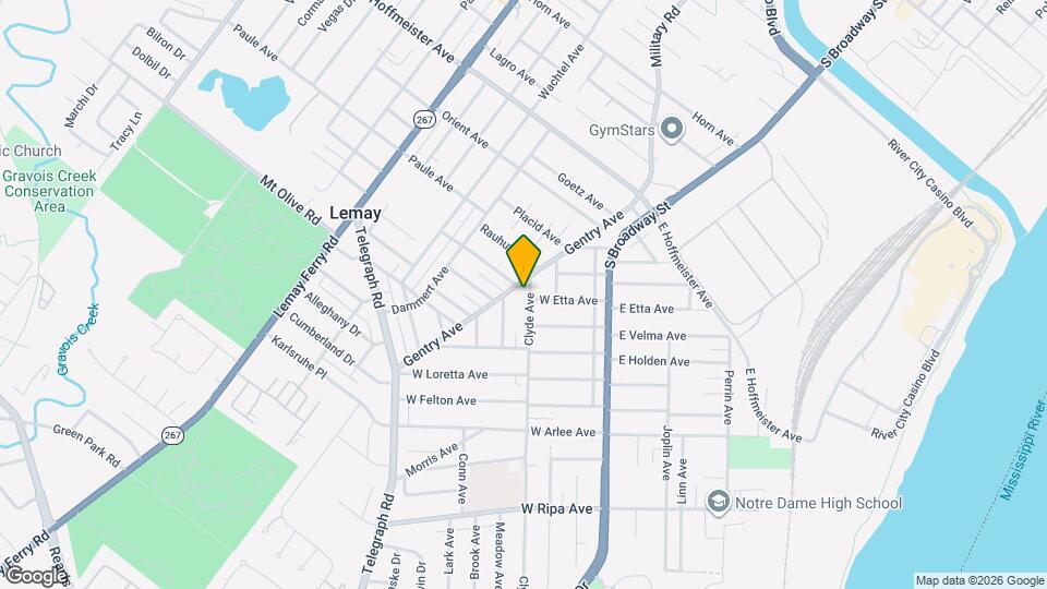 9604 Gentry Ave Mapa y Detalles de la Ubicación