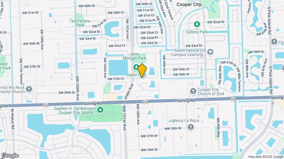 9810 SW 57th St Map and Location Details