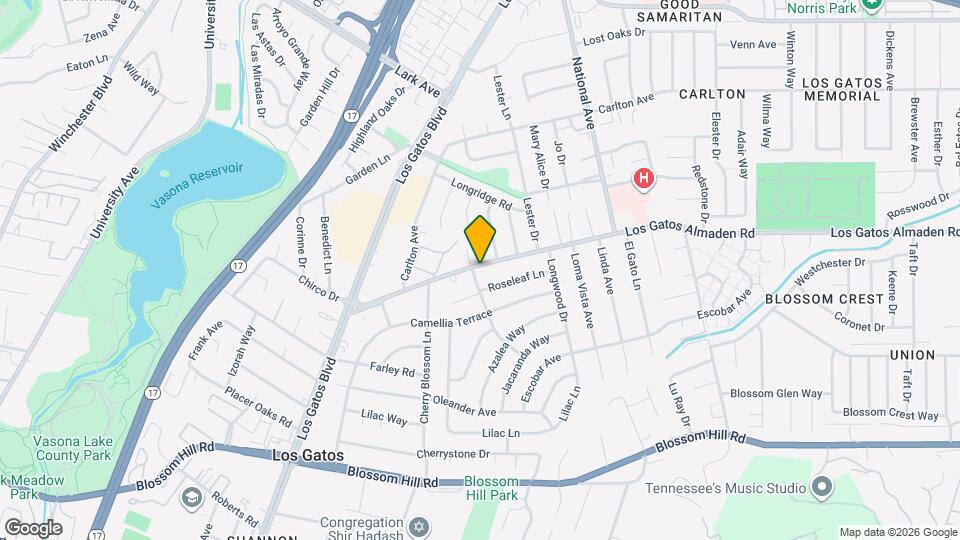 15570 Gardenia Way, Unit Cottage Mapa y Detalles de la Ubicación