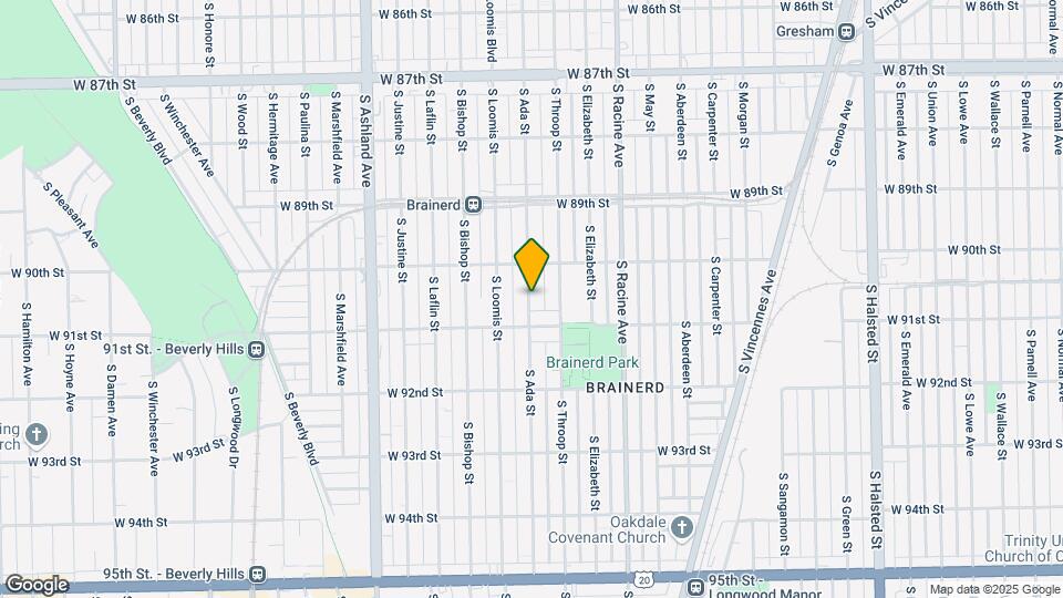 9055 S Ada St Map and Location Details