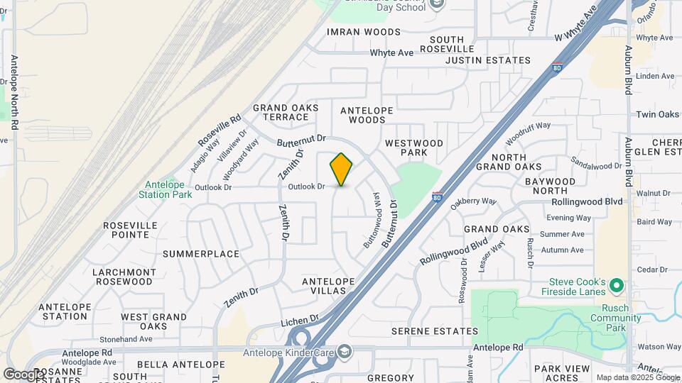 8158 Lichen Dr Mapa y Detalles de la Ubicación