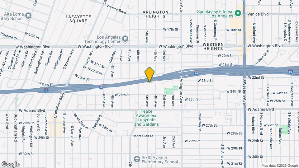 2316 5th Ave Mapa y Detalles de la Ubicación