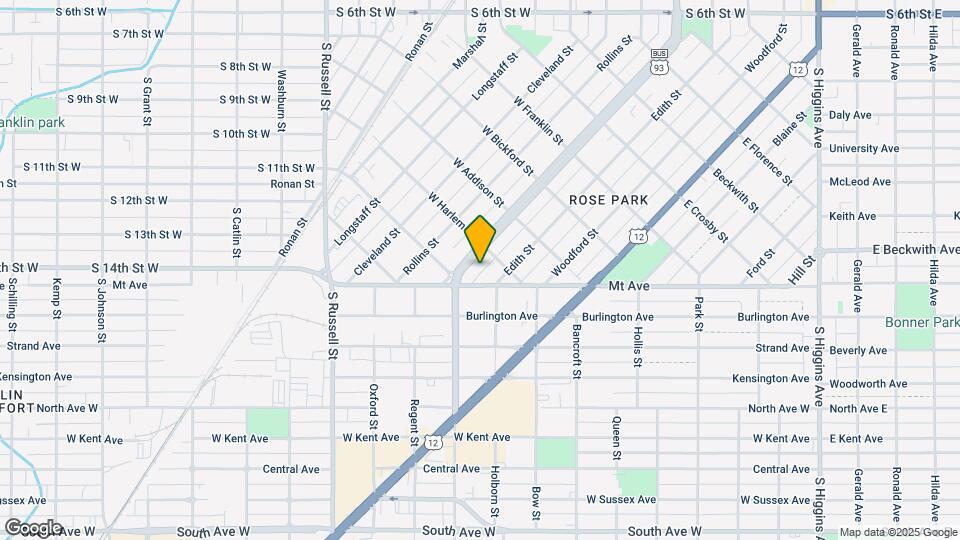 1024 Stephens Ave Map and Location Details