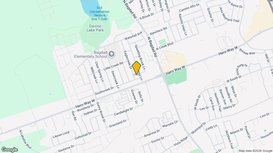 502 Eaglecreek Dr Map and Location Details