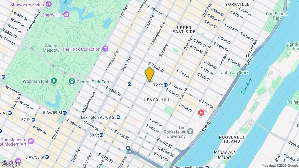200 E 69th St Map and Location Details
