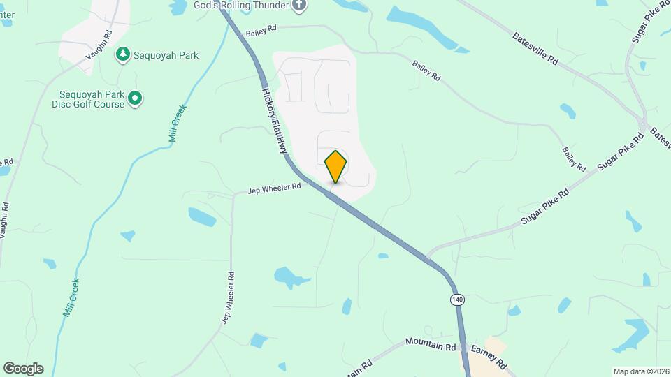 100 Northbrooke Trace Map and Location Details