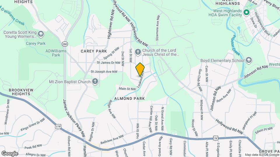 2367 Summit Ave NW Map and Location Details