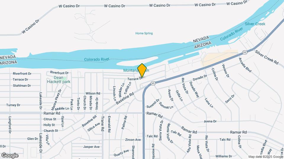 1396 Terrace Dr Map and Location Details