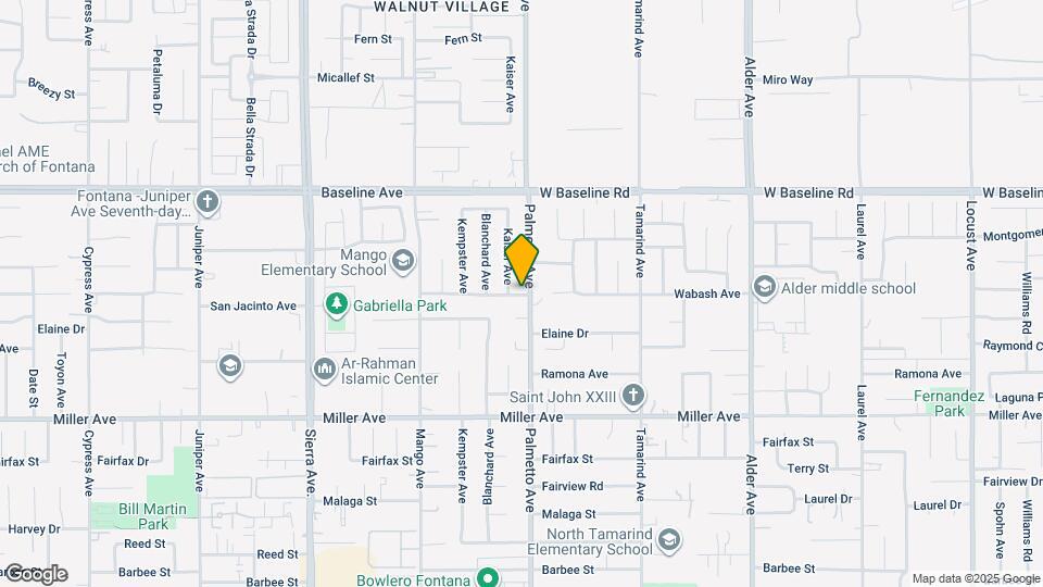 17292 Wabash Ave Map and Location Details