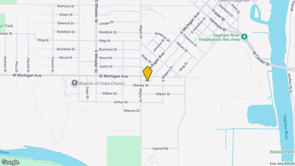 1652 Stanley St Map and Location Details