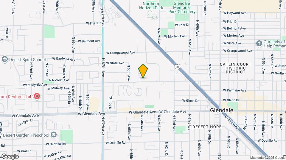 6420 W Myrtle Ave Mapa y Detalles de la Ubicación