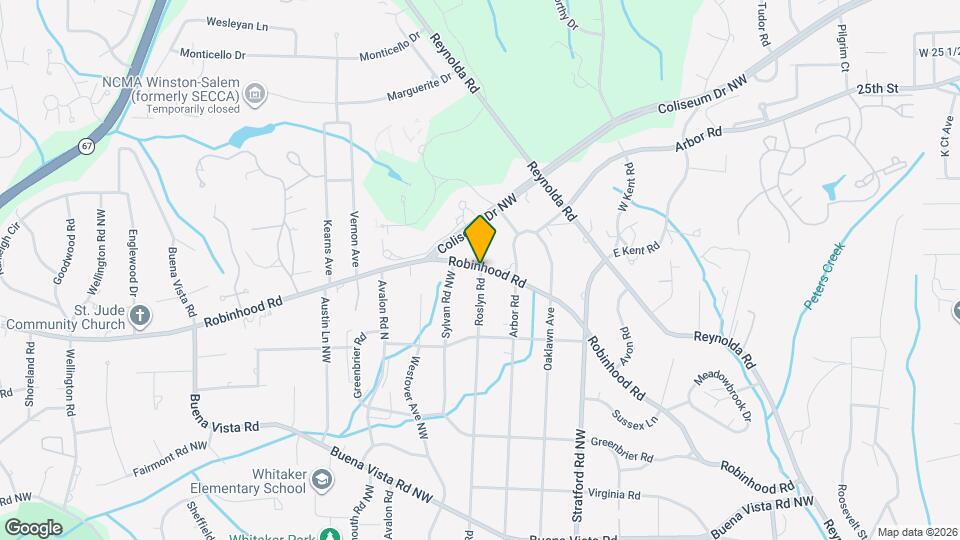 2398 Robinhood Valley Ct Map and Location Details