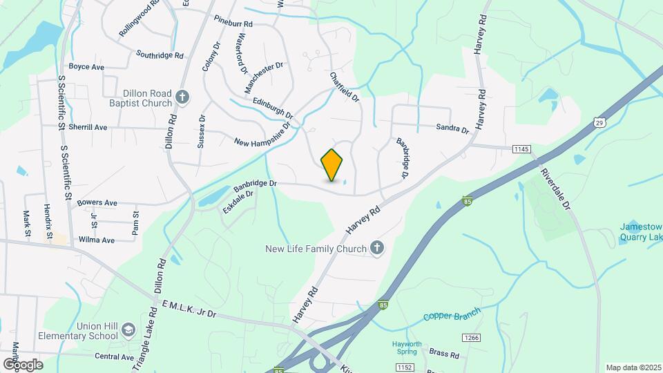 3871 Banbridge Dr Map and Location Details