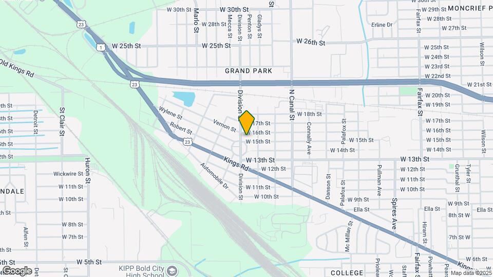 2345 W 15th St Map and Location Details