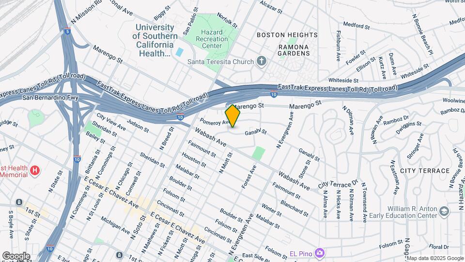 2511 Ganahl St Map and Location Details
