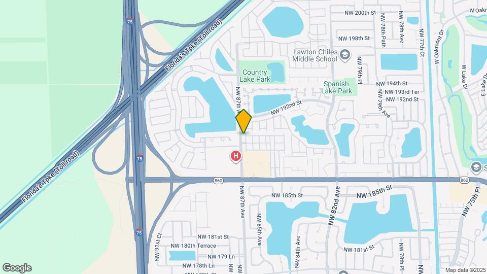 18942 NW 86th Ct Map and Location Details