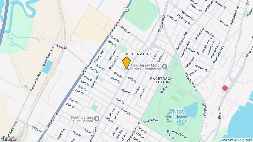 8501 Kennedy Blvd Mapa y Detalles de la Ubicación