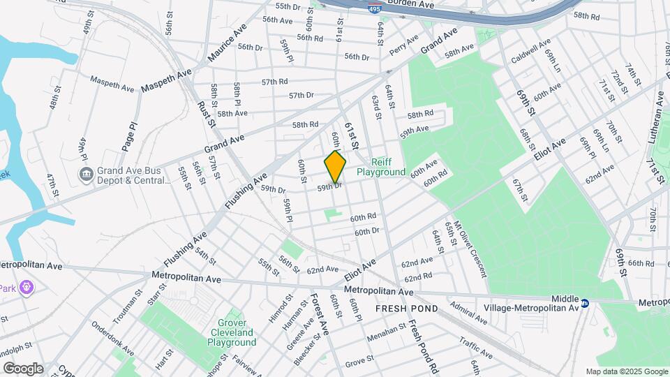 60-50 59th Dr Map and Location Details