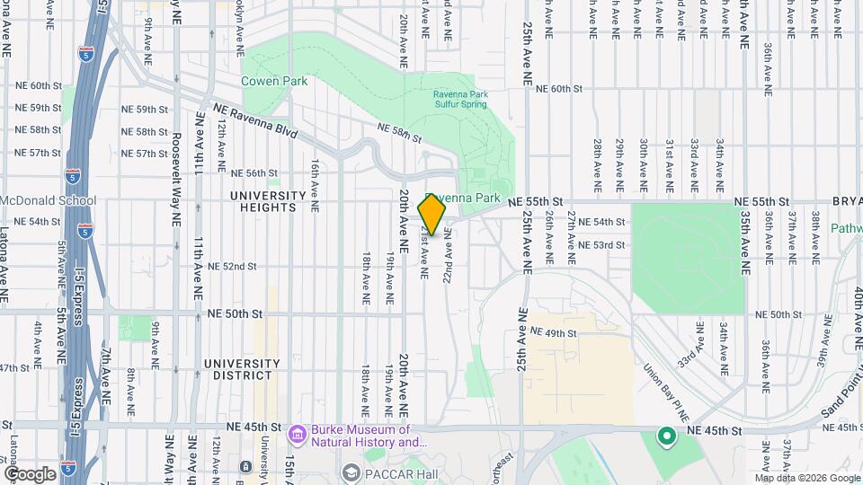 5220 21st Ave NE Map and Location Details