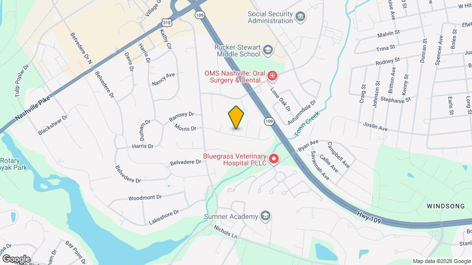 100 Tyler Ct Map and Location Details