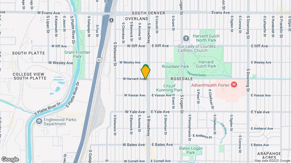2513 S Broadway Map and Location Details