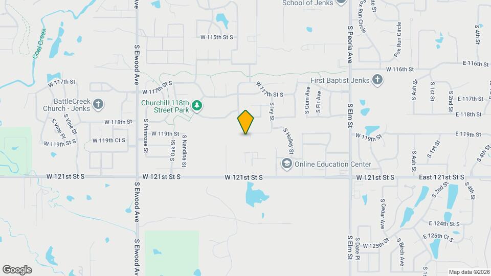 11906 S Juniper Ct Map and Location Details