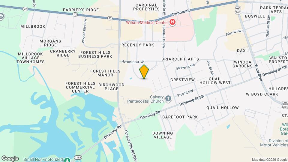 2507 Saint Christopher Cir SW, Unit F Map and Location Details