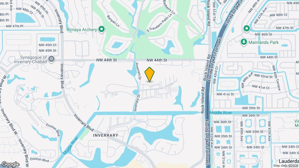 4112 Inverrary Dr Map and Location Details