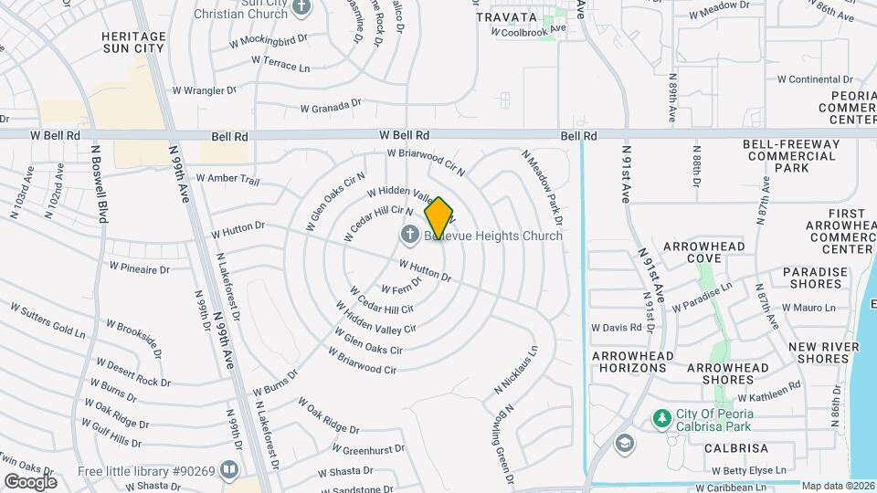 9317 W Cedar Hill Cir N, Unit ID1385907P Map and Location Details