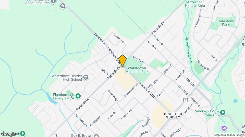 121 Hamilton Region R8 Rd Map and Location Details