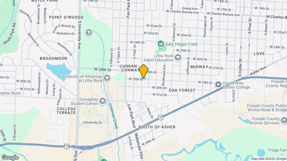 5219 W 29th St Map and Location Details
