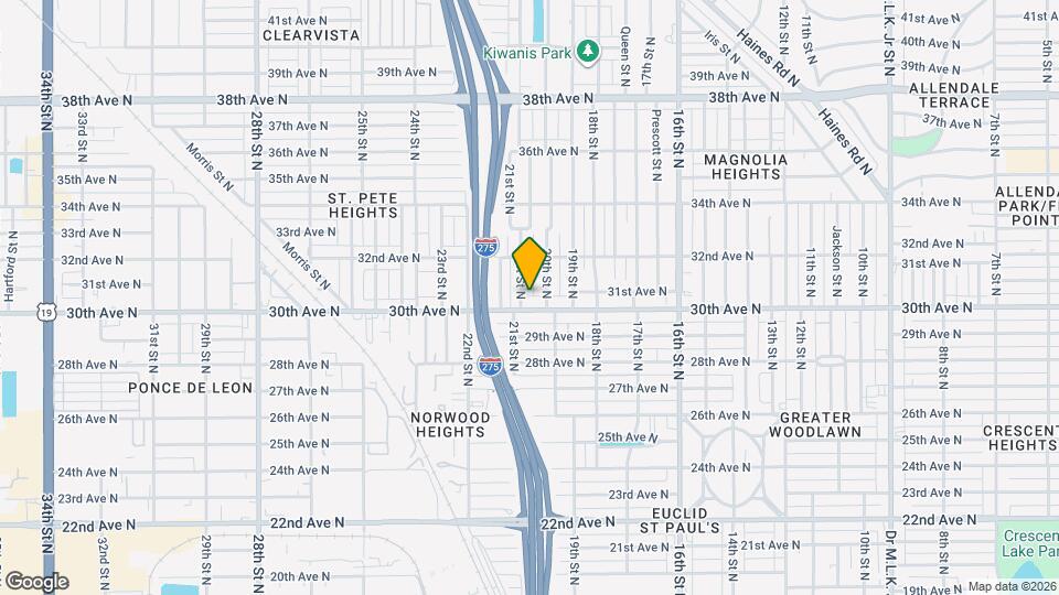 2027 30th Ave N Mapa y Detalles de la Ubicación